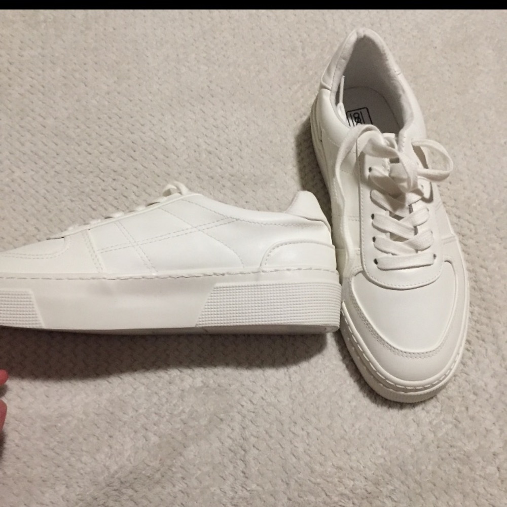 BRAND NEW ASOS white sneakers